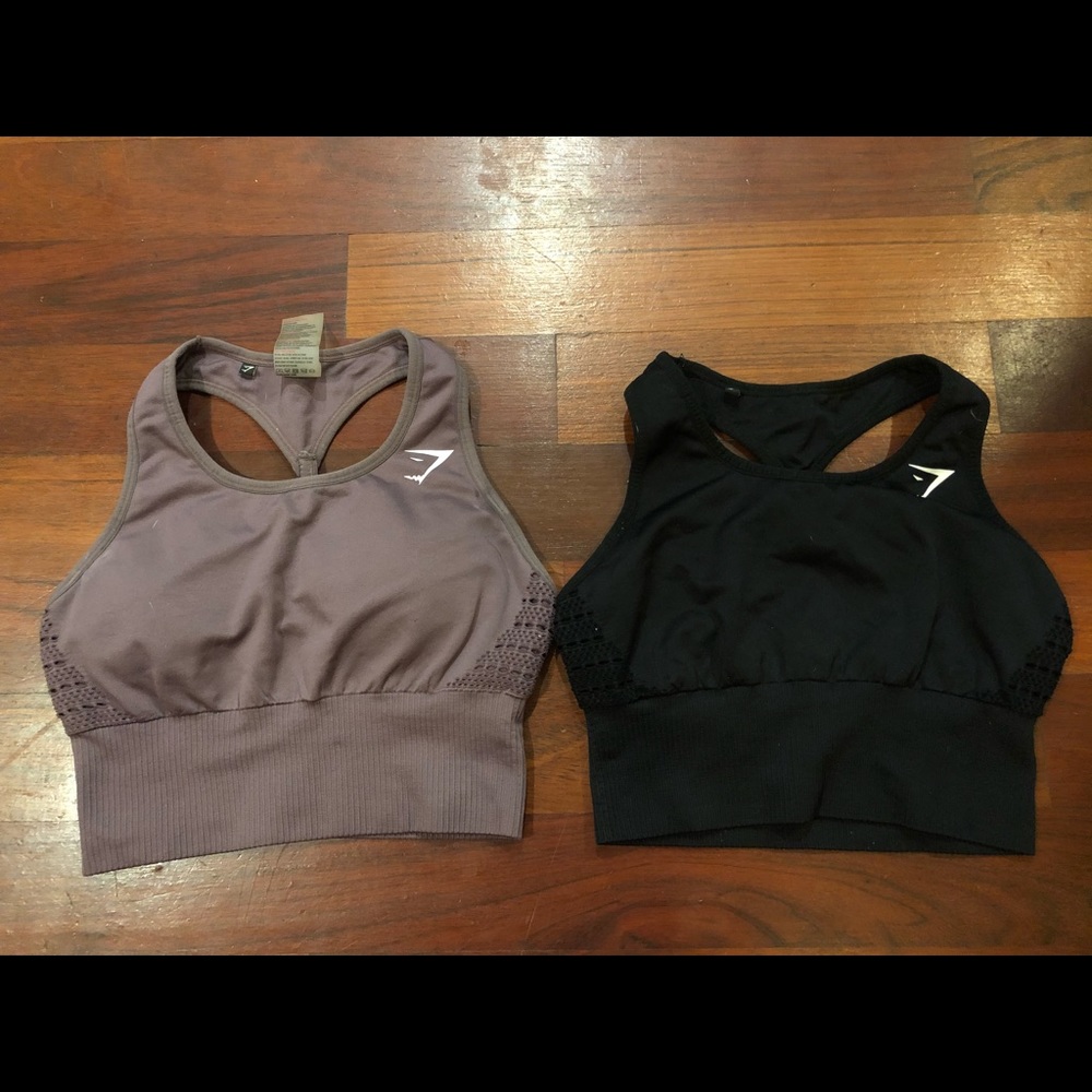 GymShark crop workout tops